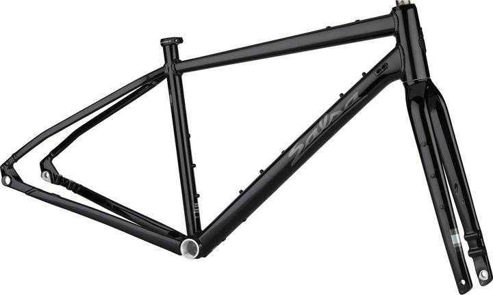 Salsa Journeyer Rahmenkit, 700C/650B, 53cm, black