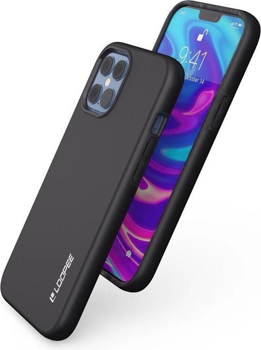 Actual product image Loopee iPhone 12 Mini - Outdoor-Etui, Schwarz (Apple iPhone 12 mini)