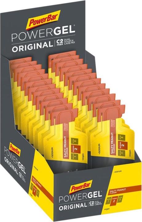 Produktbild Powerbar PowerGel Original (Salzige Erdnuss, 24 Stk., 984 g)