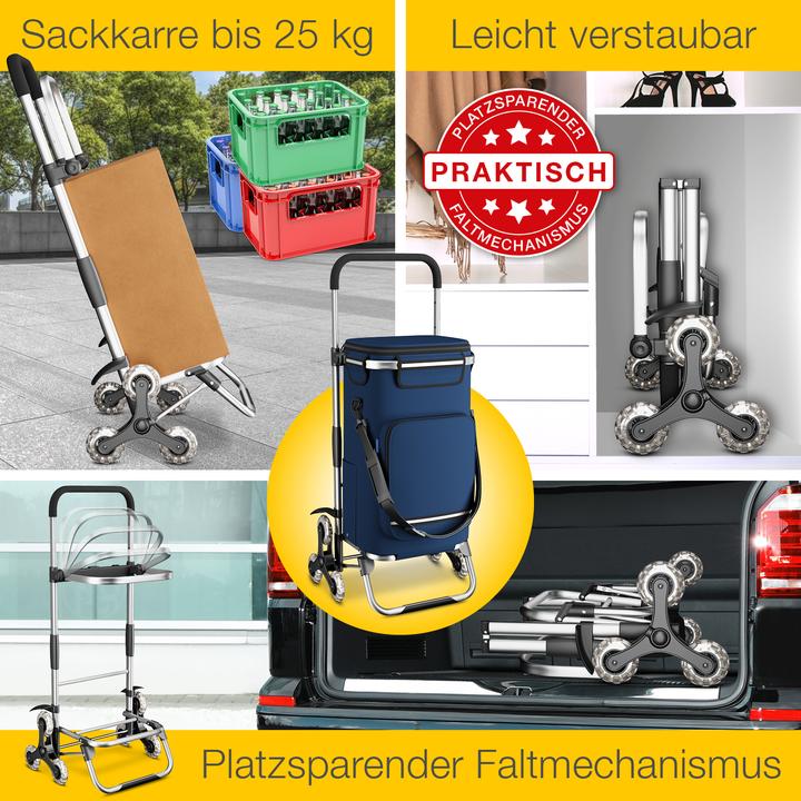 Actual product image Aktivshop Premium stair climber shopping trolley
