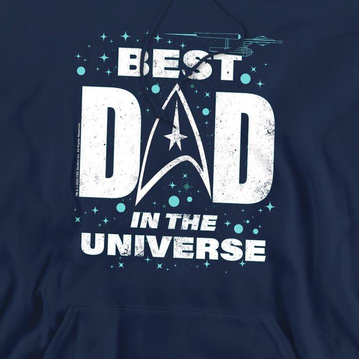 Produktbild Best Dad in the Universe Kapuzenpullover Vatertag (L)