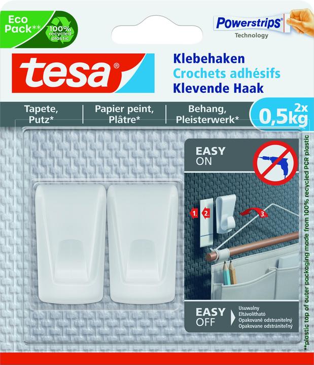 tesa Deco-Haken Tapete & Putz