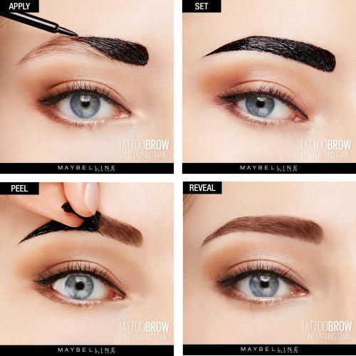 Productafbeelding Maybelline New York Tatoeage wenkbrauw (2 Middelbruin)