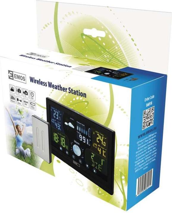 Image du produit Emos Station météo sans fil E6018