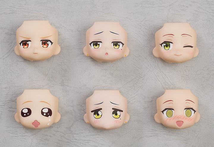 Actual product image Good Smile Company Bocchi the Rock! Nendoroid More Decorative Parts for Nendoroid Figures Face Face Swap Nijika/Ryo/Iku