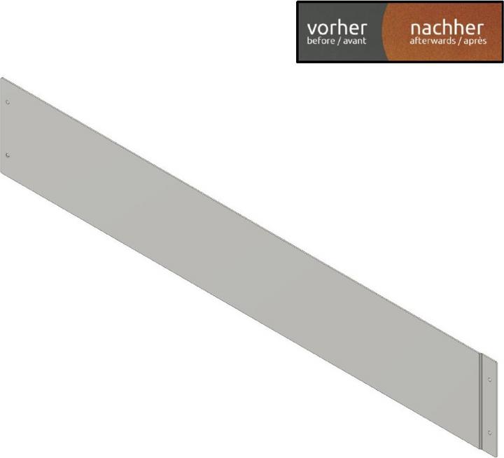Immagine prodotto Innogard Rasenkante - Corten 100 x 0,2 cm - 25 cm Höhe (100 cm)