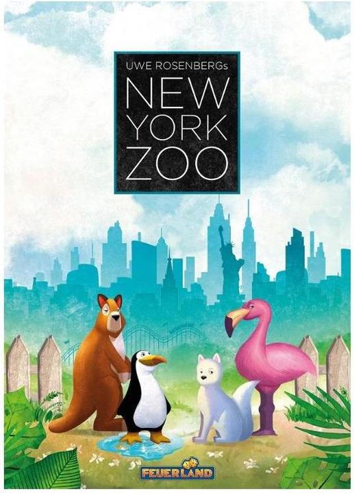 Actual product image Feuerland FEU63572 - New York Zoo, Board game, 1-5 players, ages 10+ (DE edition) (German)