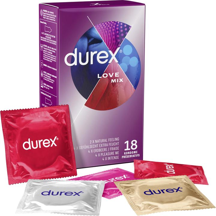 Actual product image Durex Love Mix (18 pcs.)