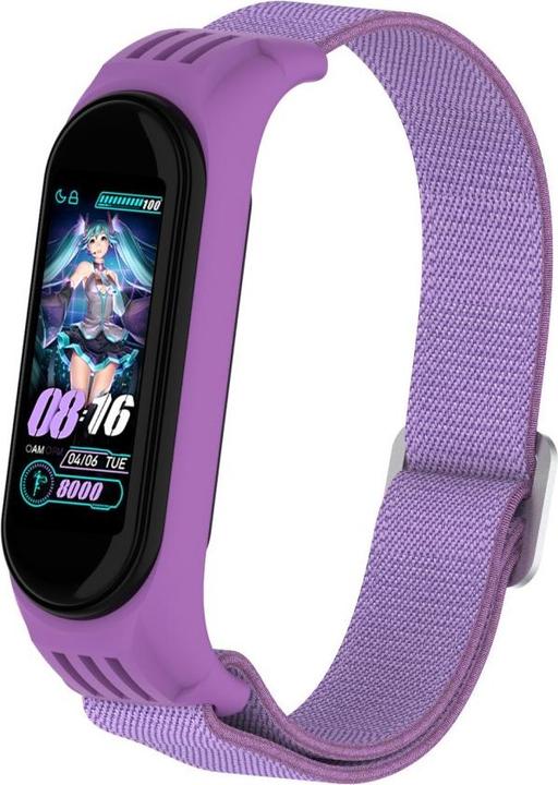 Cover-Discount Xiaomi Mi Band - Nylon Armband violett (Nylon)