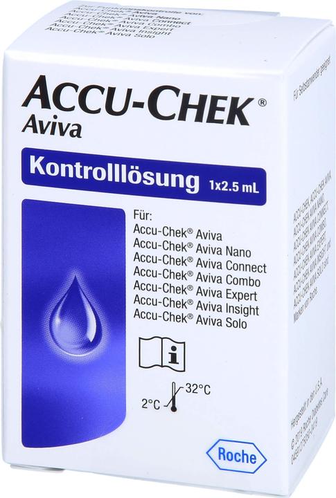 Produktbild Roche ACCU-CHECK Aviva Kontroll-Lösung, 2.5 ml Lösung (Kontrolllösung)