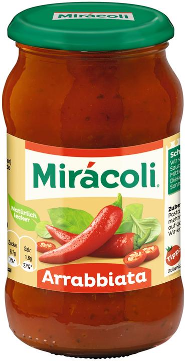 Produktbild Miracoli Pasta Sauce Arrabbiata (400 g)