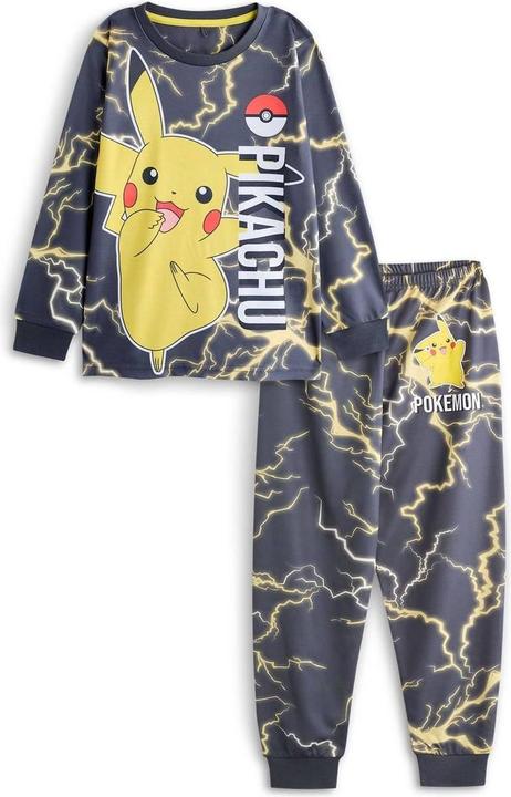 Produktbild Pokémon Schlafanzug mit langer Hose Jungen Langärmlig (116)