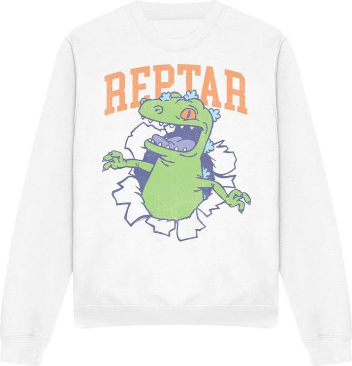 Immagine prodotto Rugrats Shirt Rip Felpa Reptar Adulto Unisex (M)