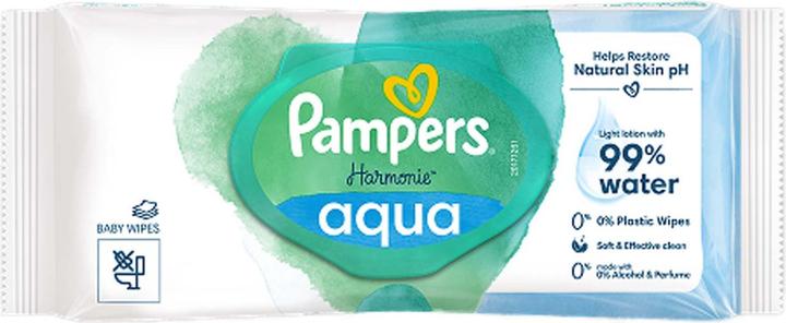 Actual product image Pampers Harmonie Aqua (720 Piece)