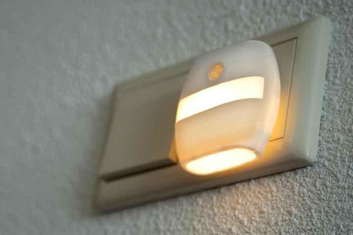 Actual product image Alecto Led night light