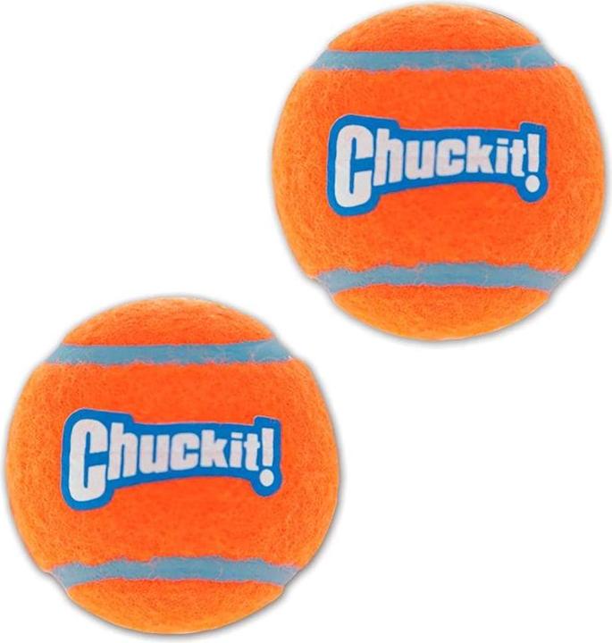 Produktbild Chuckit! CHUCKIT TENNIS BALL Tennisball 5 cm Durchmesser Grösse S 2 Stück(e) Orange (Ballspielzeug Hund)