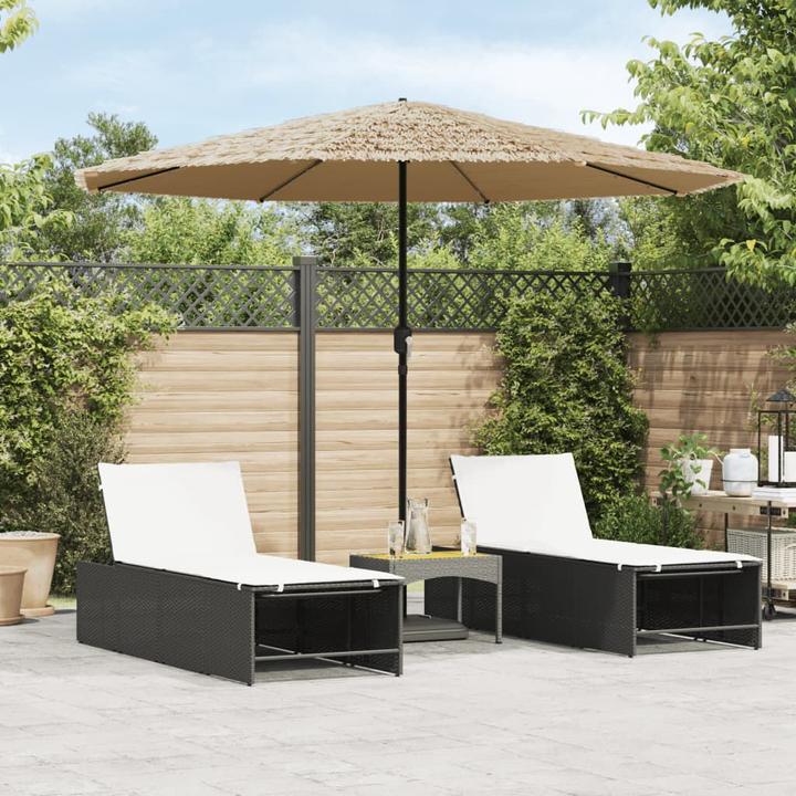 Produktbild VidaXL Sonnenschirm mit LED und mast (3.24 m)
