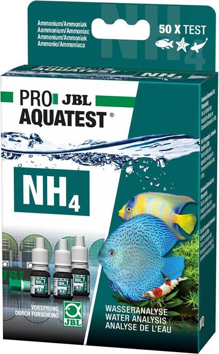 Produktbild JBL Aquaristik und Terraristik JBL - ProAquaTest NH4 Ammonium+ - (J24121) (Wasserpflege Aquarium)