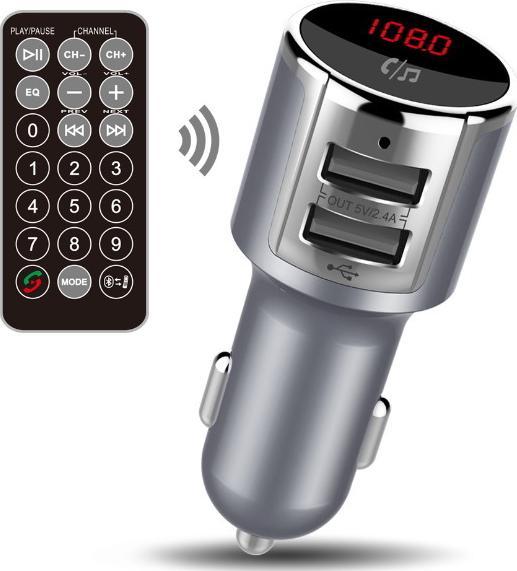 Image du produit Forever FM transmitter Bluetooth TR-340 silver