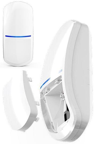 Produktbild Satel SLIM-DUAL-LUNA motion detector Passive infrared (PIR) sensor/Microwave sensor White (24 m)