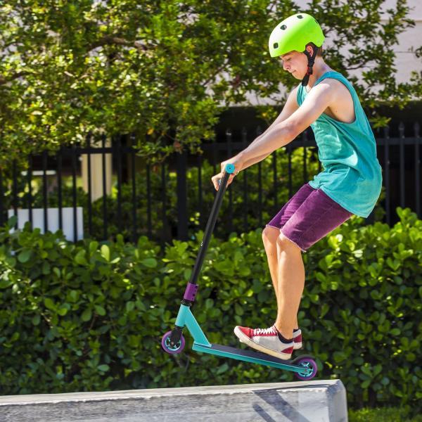 Produktbild Juskys Stunt Scooter mit 360° Lenkung