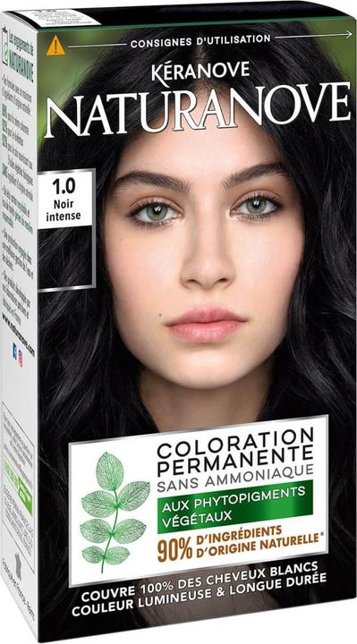 Kéranove Naturanove - Permanent Hair Color Black 1.0 (1.0)