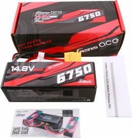 Image du produit Gens Ace G-Tech 6750mAh 14.8V 60C 4S1P 14# Batterie XT90 (14.80 V, 6750 mAh)