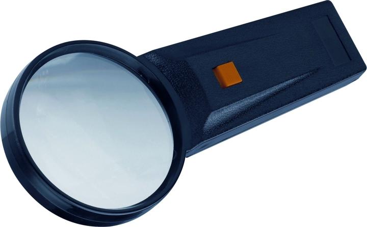 Produktbild Alco Rundlupe Kunststoff 3-fach schwarz