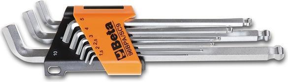 Produktbild BETA UTENSILI S.P.A. KPL.9KL.TRZPIEN.KRÓTKICH Z KULISTĄ KOŃC. 96BPA/SC9 UTENSILI S.P.A.