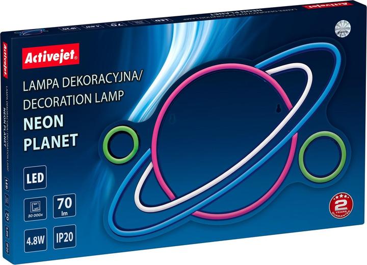 Actual product image Activejet AJE-NEON PLANET LED Neon (32 cm, Indoor, Outdoor)