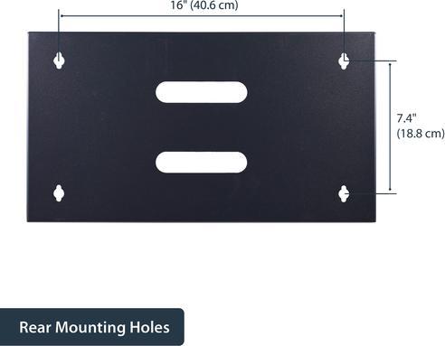 Produktbild StarTech 6u 12in Wall Mounting Bracket