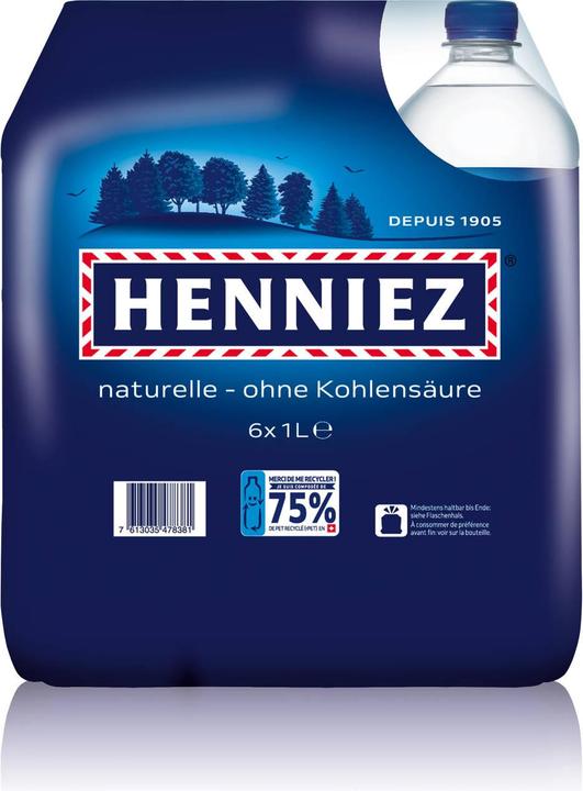 Actual product image Henniez Nature (6 x 100 cl)