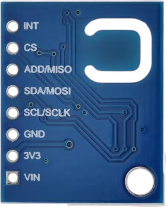 Actual product image Purecrea ENS160+AHT21 CO2, eCO2, TVOC, temperature and humidity sensor breakout board