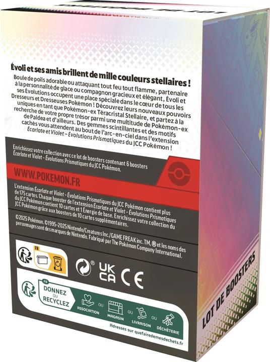 Image du produit Pokémon Évolutions Prismatiques (Français, Pack de boosters)