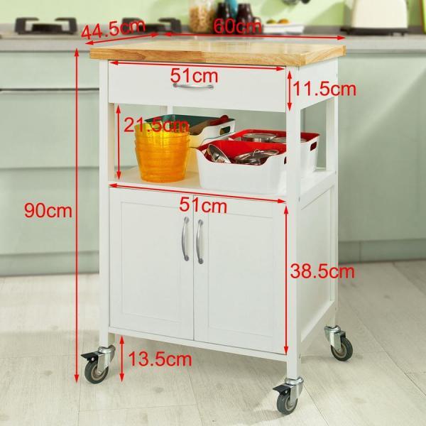 Produktbild SoBuy Küchenwagen
