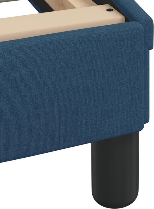 Produktbild VidaXL Bett mit Matratze 140 x 190 cm Stoff (140 x 190 cm)