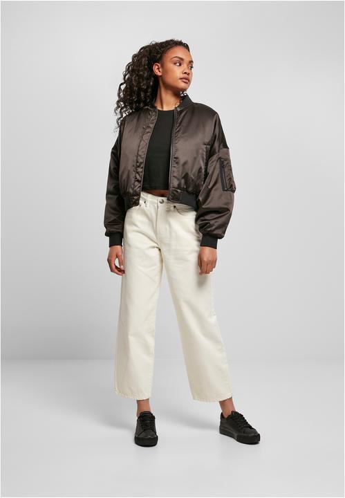 Immagine prodotto Urban Classics Bomber corto da donna in raso oversize (XL)