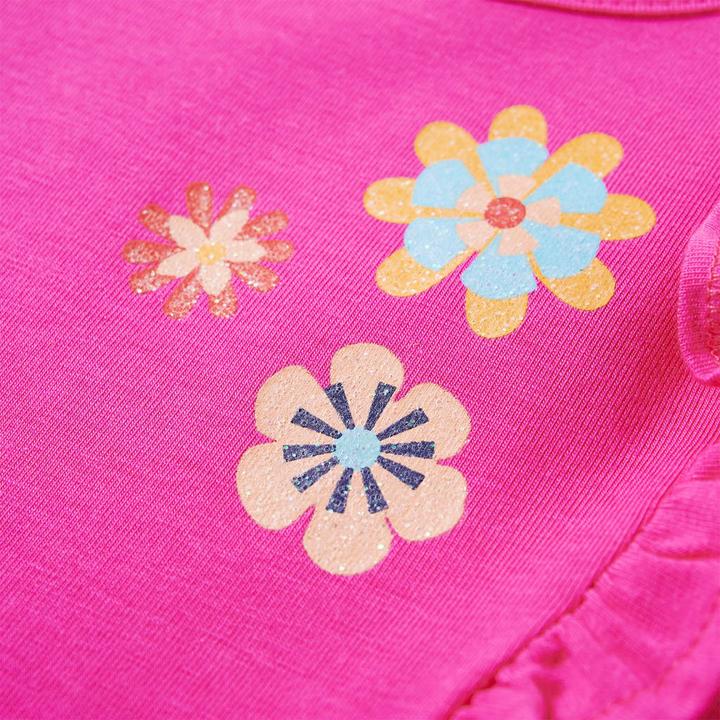 Immagine prodotto VidaXL Camicia da bambino a maniche lunghe rosa scuro 140,Materiale: 95 % cotone (140)