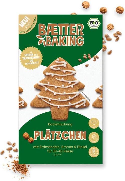 Produktbild Baetter Baking Plätzchen Backmischung Bio (350 g)