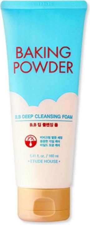 Image du produit Etude House Baking Powder B.B Deep Cleansing Foam (mousse nettoyante en profondeur) (Mousse, 160 ml)