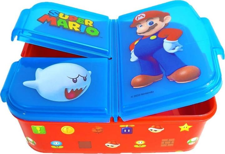 Actual product image Stor Super Mario Buu Huu - Lunchbox mit Fächern