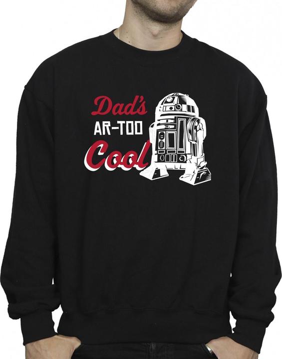 Actual product image Star Wars Mens Dads R2 Cool Sweatshirt (L)