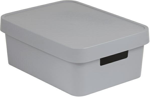 Actual product image Curver INFINITY 11L Light Gray Lid - 229246 (11 l)