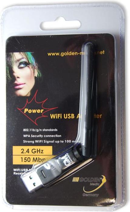 Actual product image Golden Media Power WiFi (USB)
