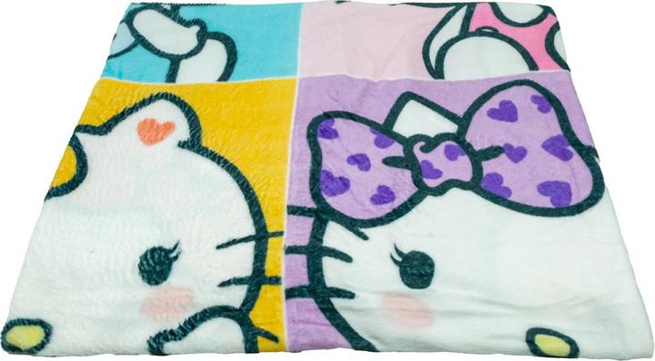 Produktbild Hello Kitty Decke Korallenvlies (170 x 130 cm)