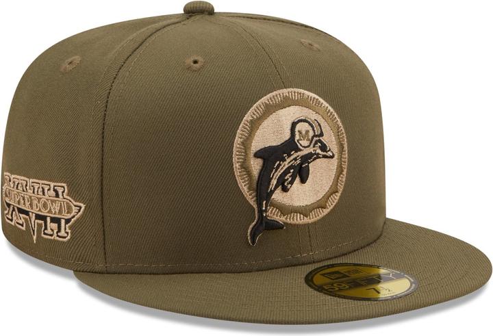 New Era 59Fifty Cap - Miami Dolphins Superbowl XVII - 7 7/8 (7 7/8)