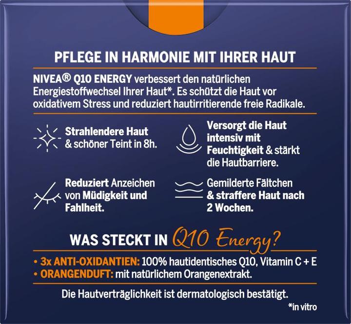 Productafbeelding NIVEA Q10 Energie Anti Rimpels (50 ml, Gezichtsbalsem)