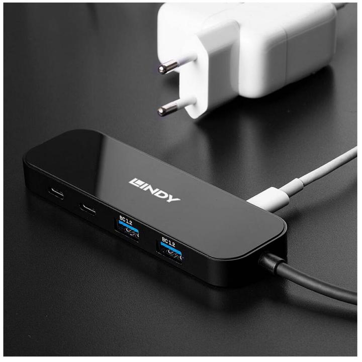 Produktbild Lindy USB 3.2 Gen 1 Typ C Hub 4 Port (USB-C, 4 Ports)