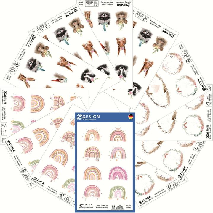 Immagine prodotto Avery Assortimento di adesivi