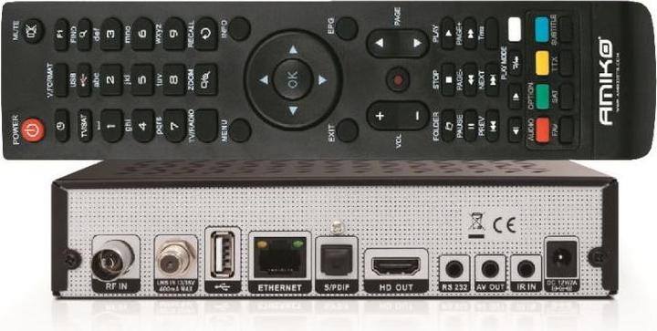 Image du produit Amiko HD8265+ Combo (DVB-S2, DVB-C/T2, Arbre CI)